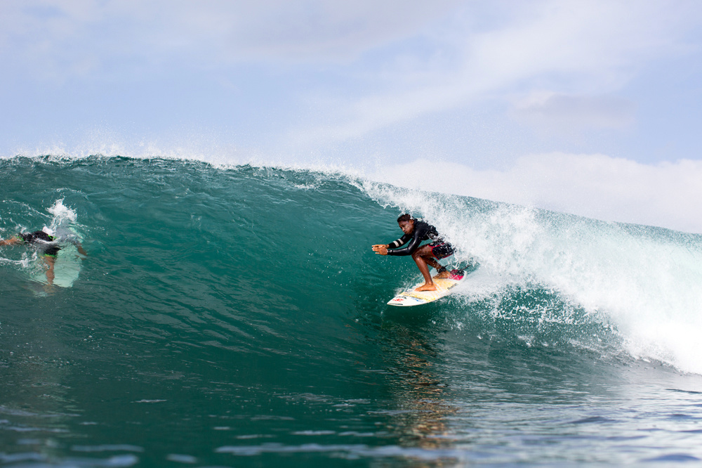 ワールドクラスのチューブから、優しくフォローしてくるチューブまでバリはとにかくいい波がたくさんあります